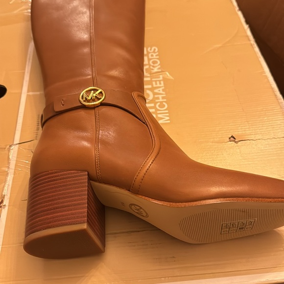 Michael Kors Carmen Leather Riding Boot - Picture 5 of 7